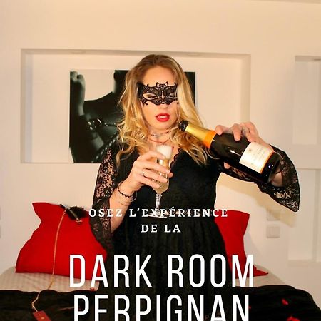 Dark Room Perpignan Aux 50 Nuances Jacuzzi Prive Villeneuve-de-la-Raho Exteriör bild